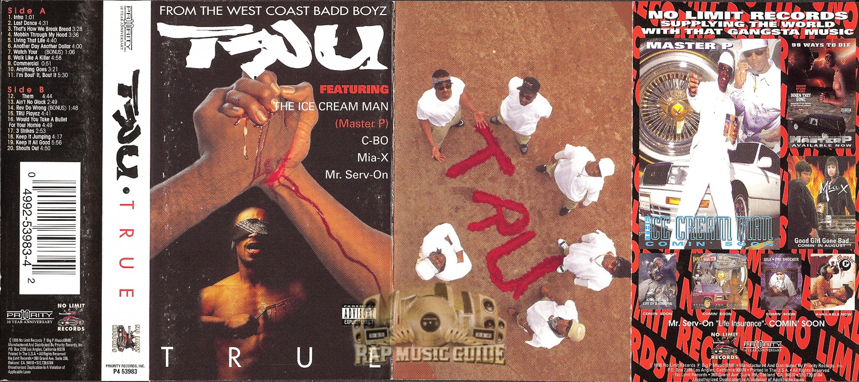 TRU - True: Cassette Tape | Rap Music Guide